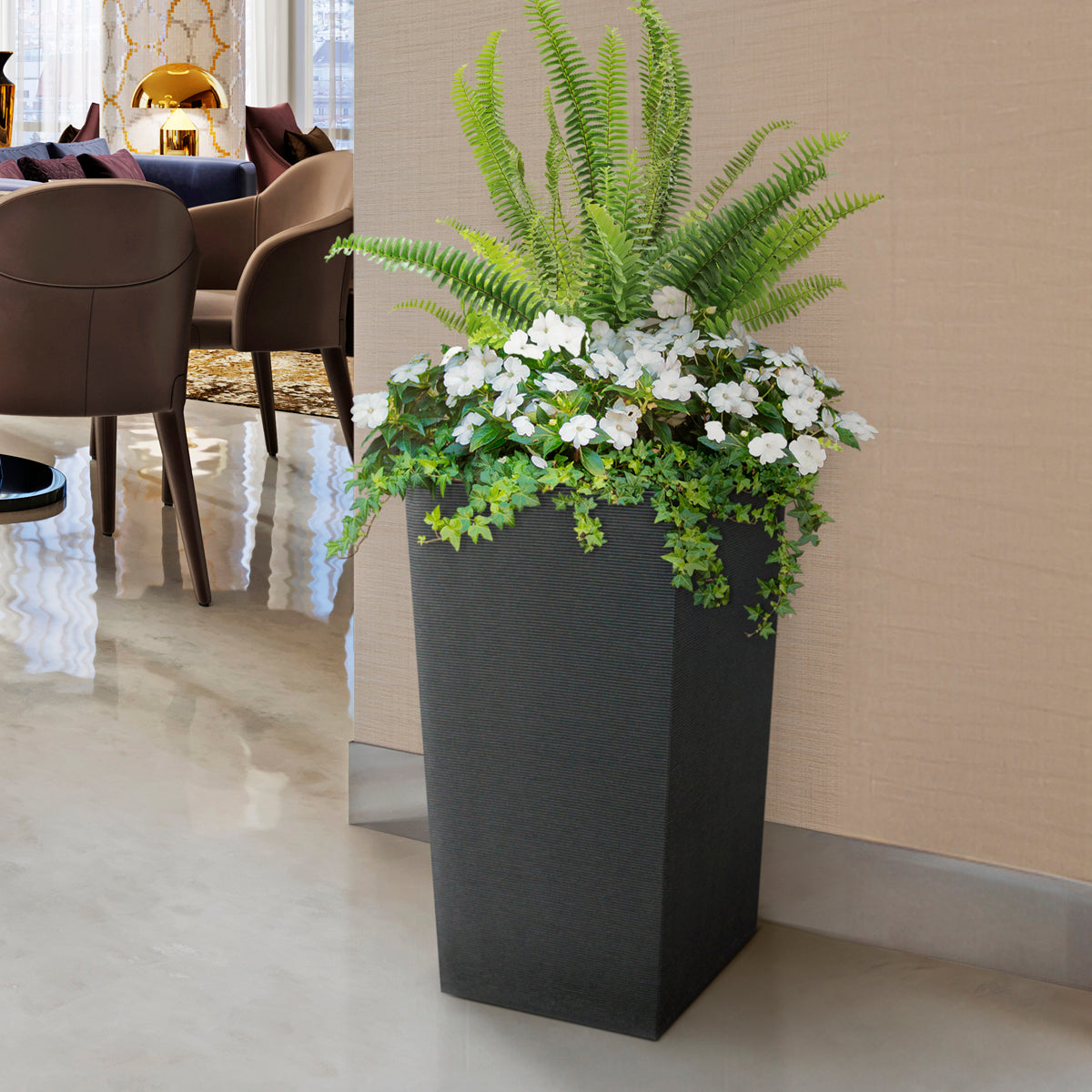 Horizon 13" W x 26" H Planter