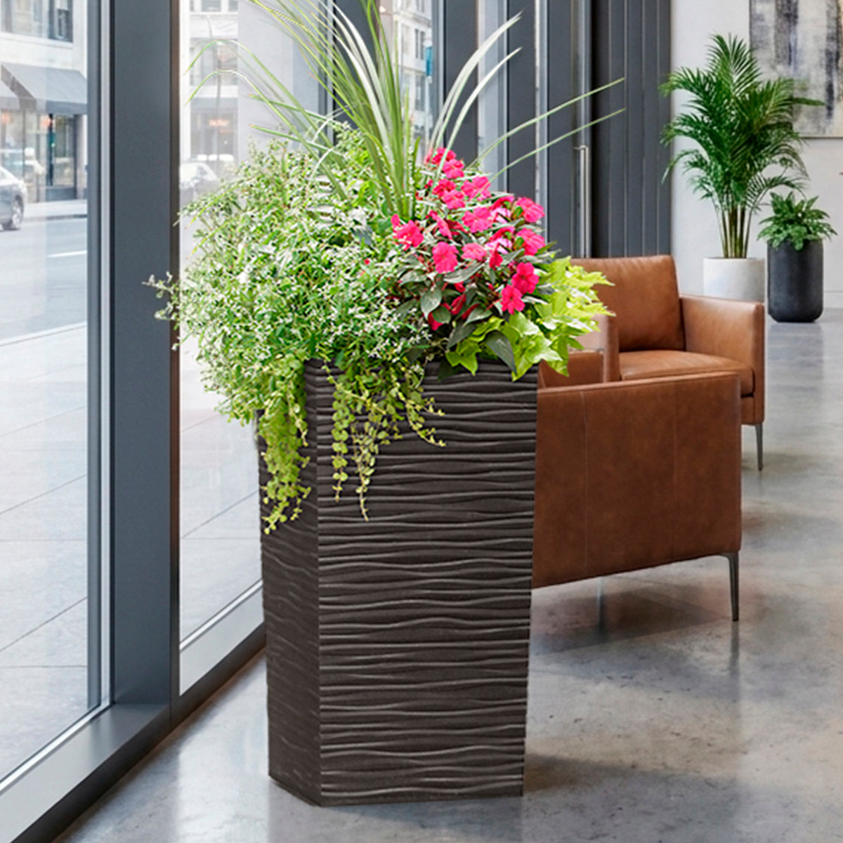 Serenity 13" W x 26" H Planter