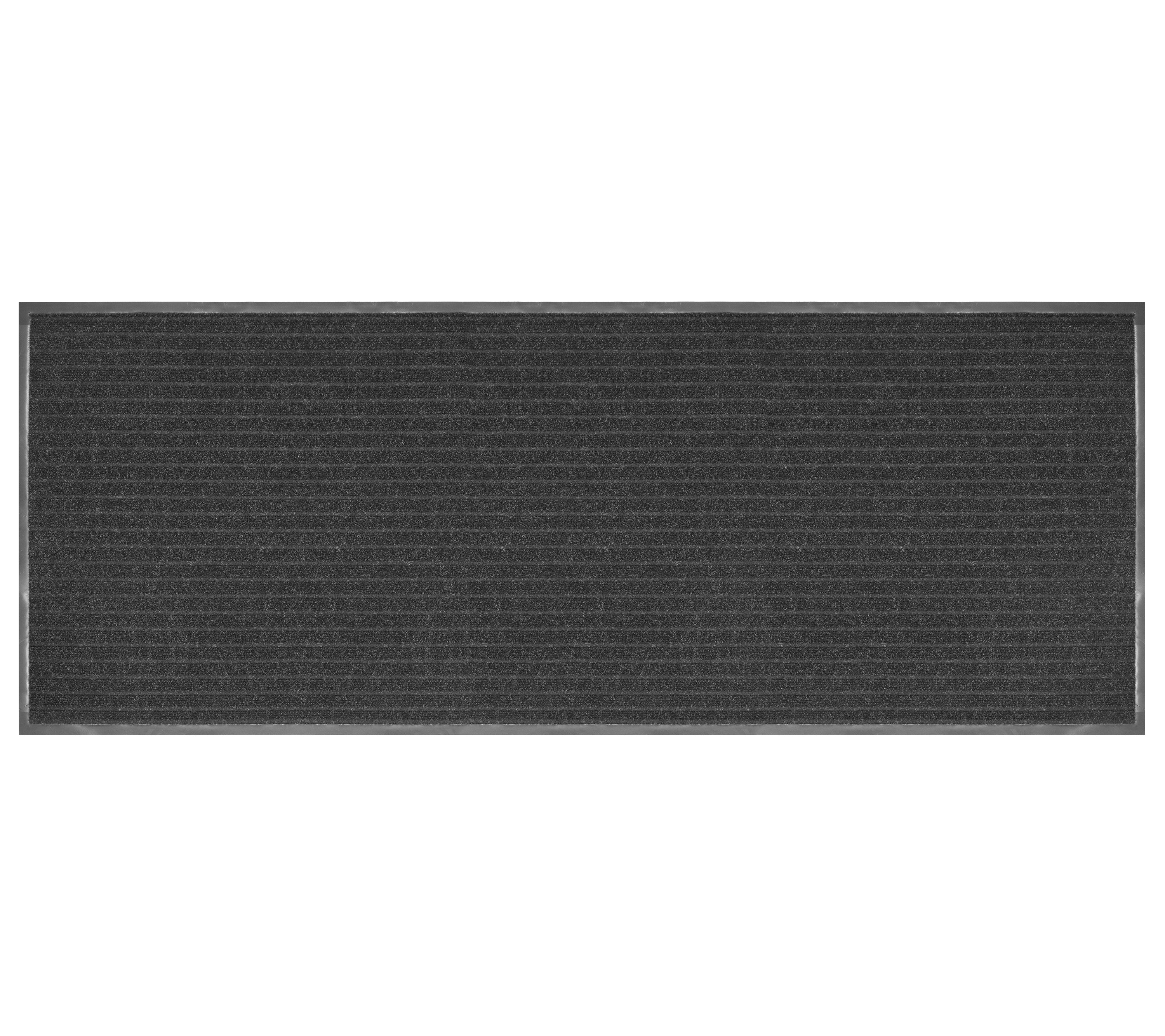 Atlas 5-Ribbed Needlepunch Commercial Floor Mat, 3 ft x 8 ft