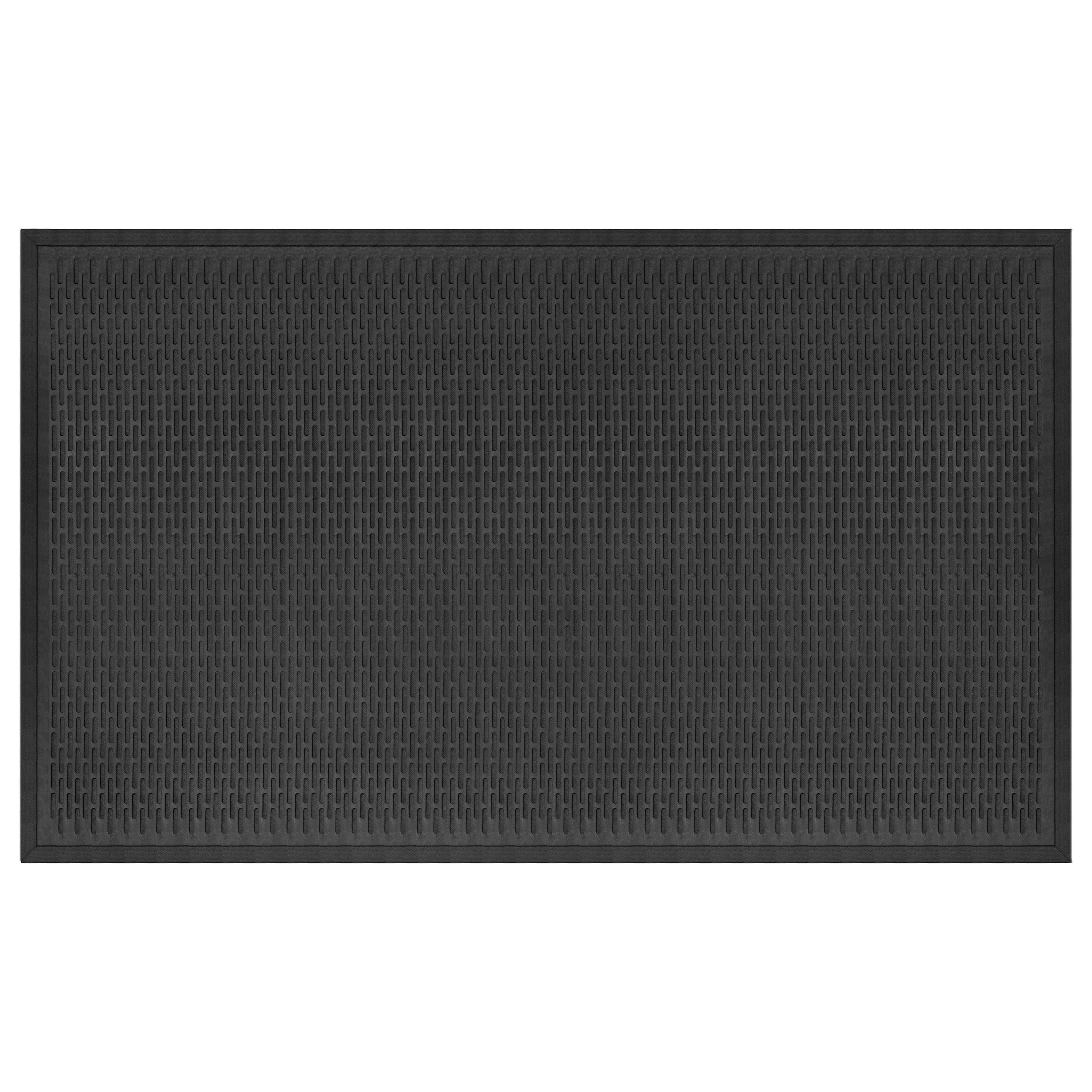 Dash Heavy Duty Rubber Mat with Capsule Texture 3 ft x 5 ft