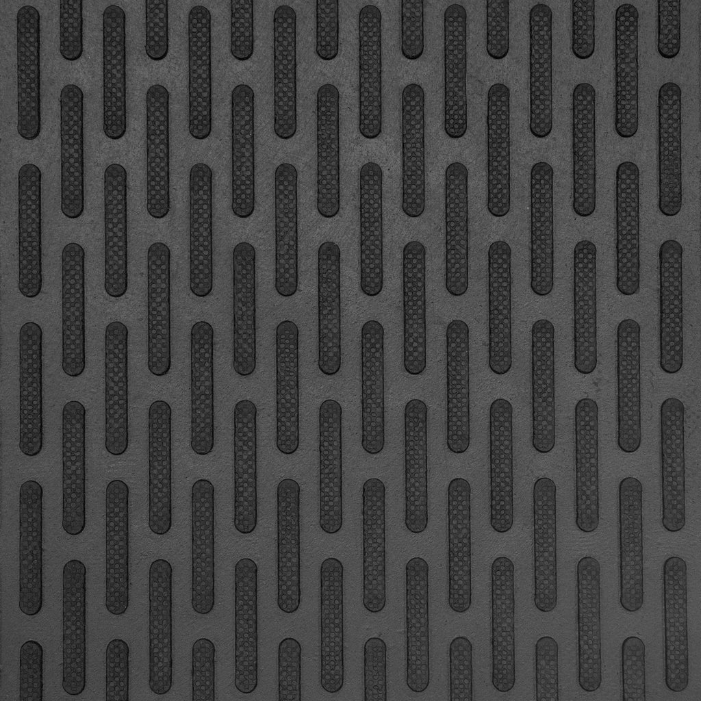 Dash Heavy Duty Rubber Mat with Capsule Texture 3 ft x 5 ft