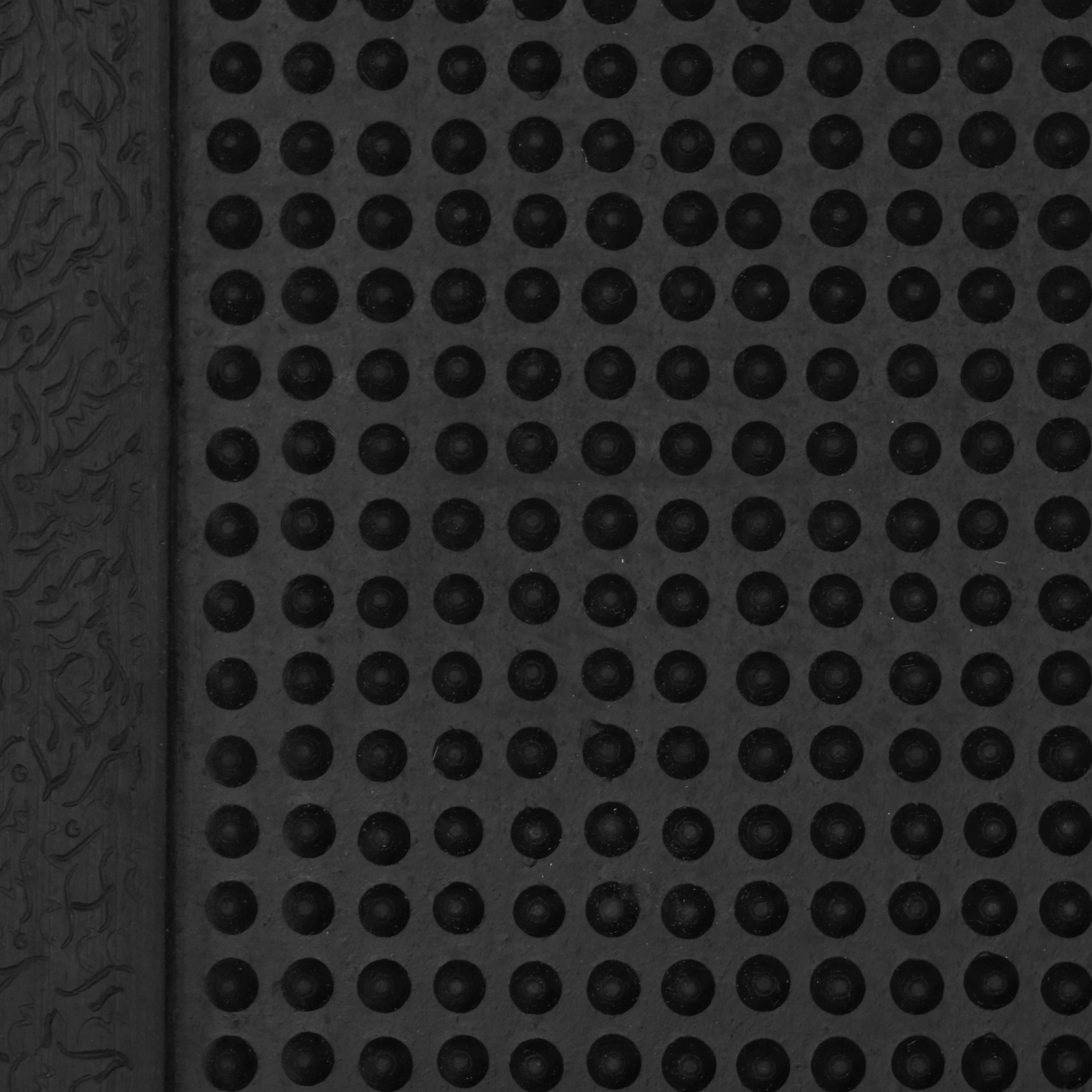 Pins Heavy Duty Rubber Floor Mat 3 ft x 5 ft