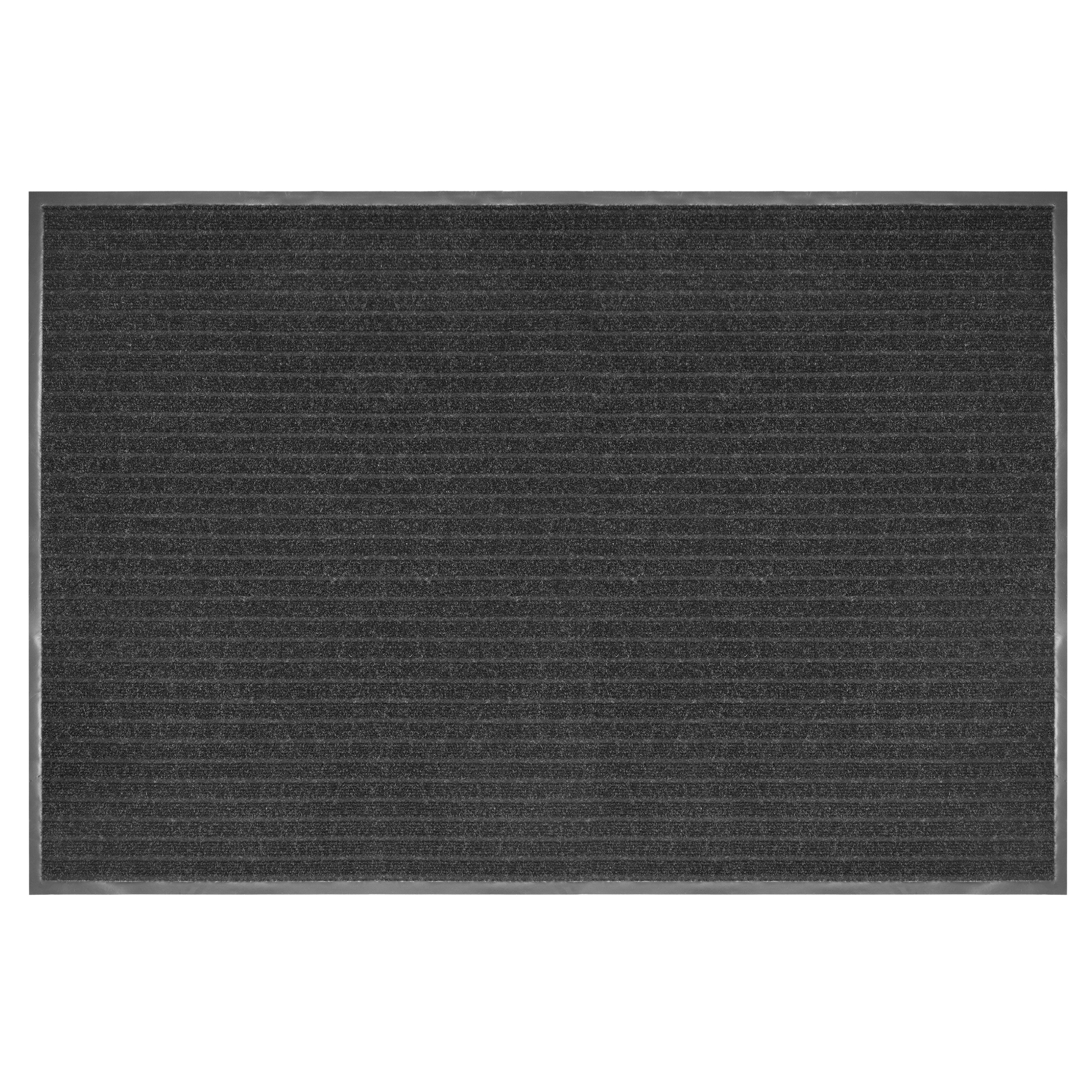 Atlas 5-Ribbed Needlepunch Commercial Floor Mat, 4 ft x 6 ft