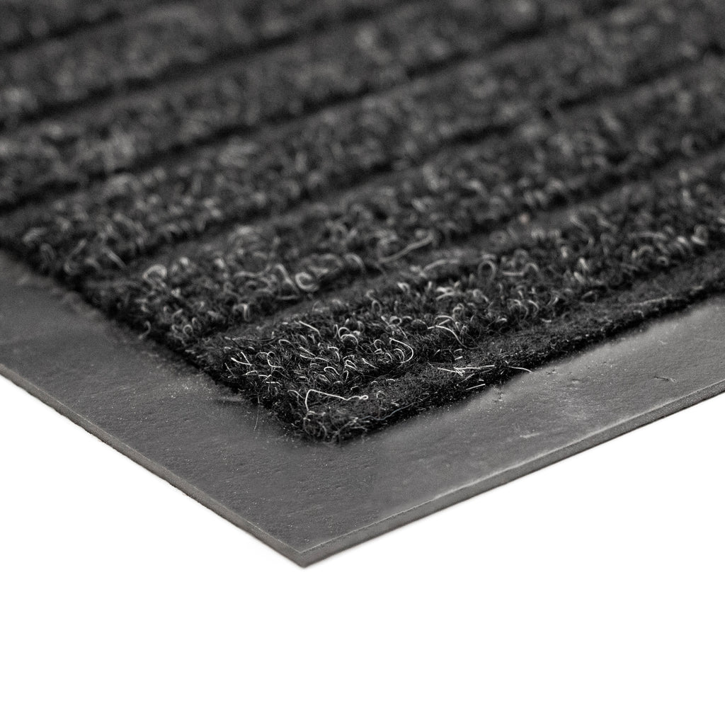 Atlas 5-Ribbed Needlepunch Commercial Floor Mat, 3 ft x 10 ft