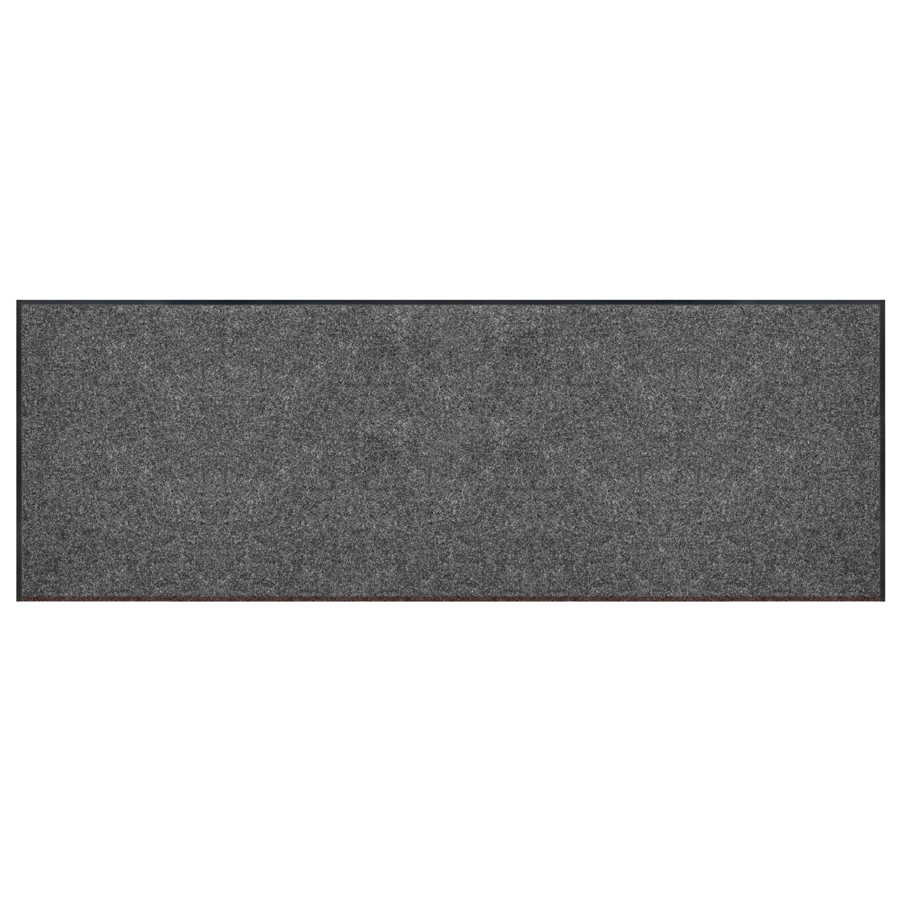 Toledo Needlepunch Floor Mat in Grey 3 ft x 8 ft