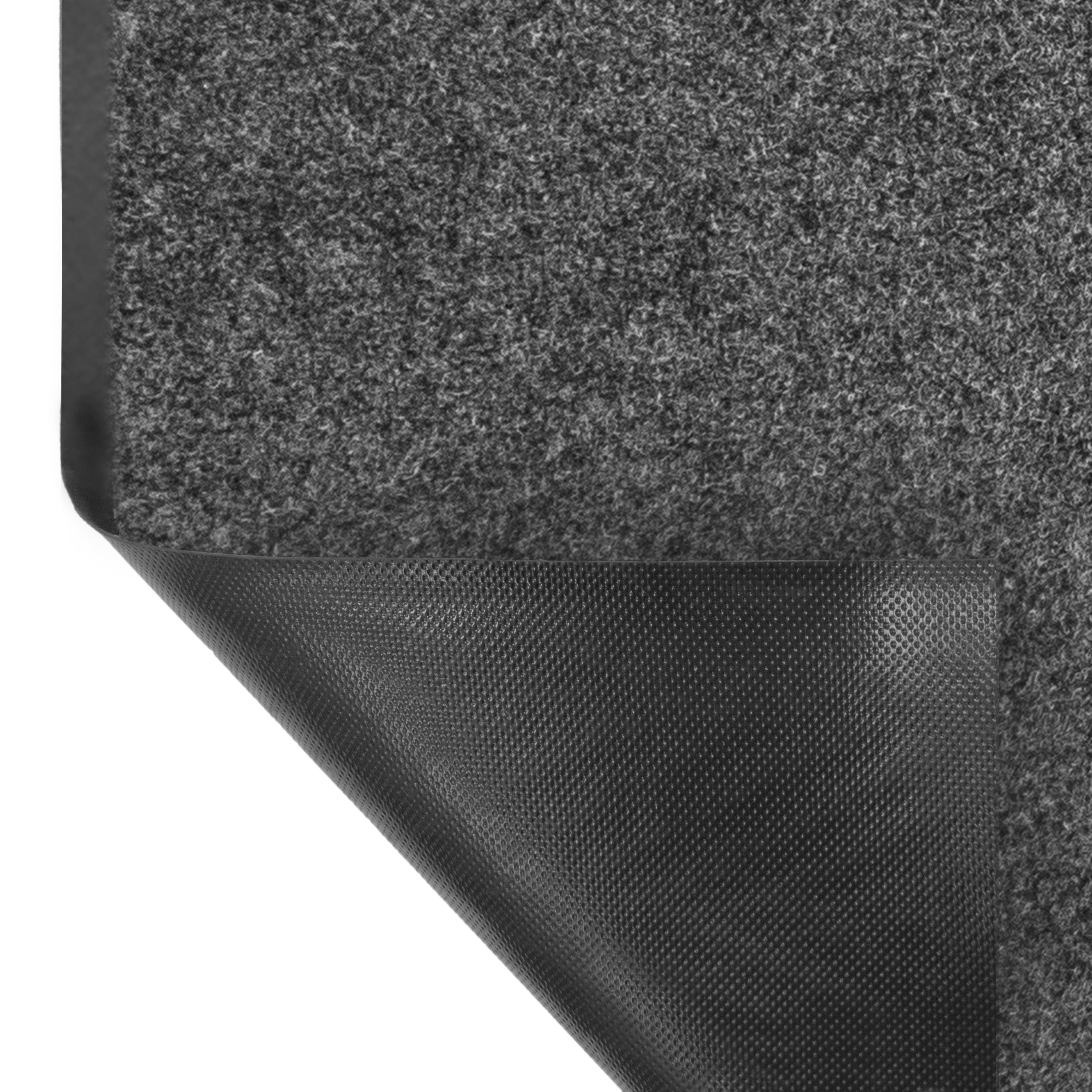 Toledo Needlepunch Floor Mat in Grey 3 ft x 8 ft