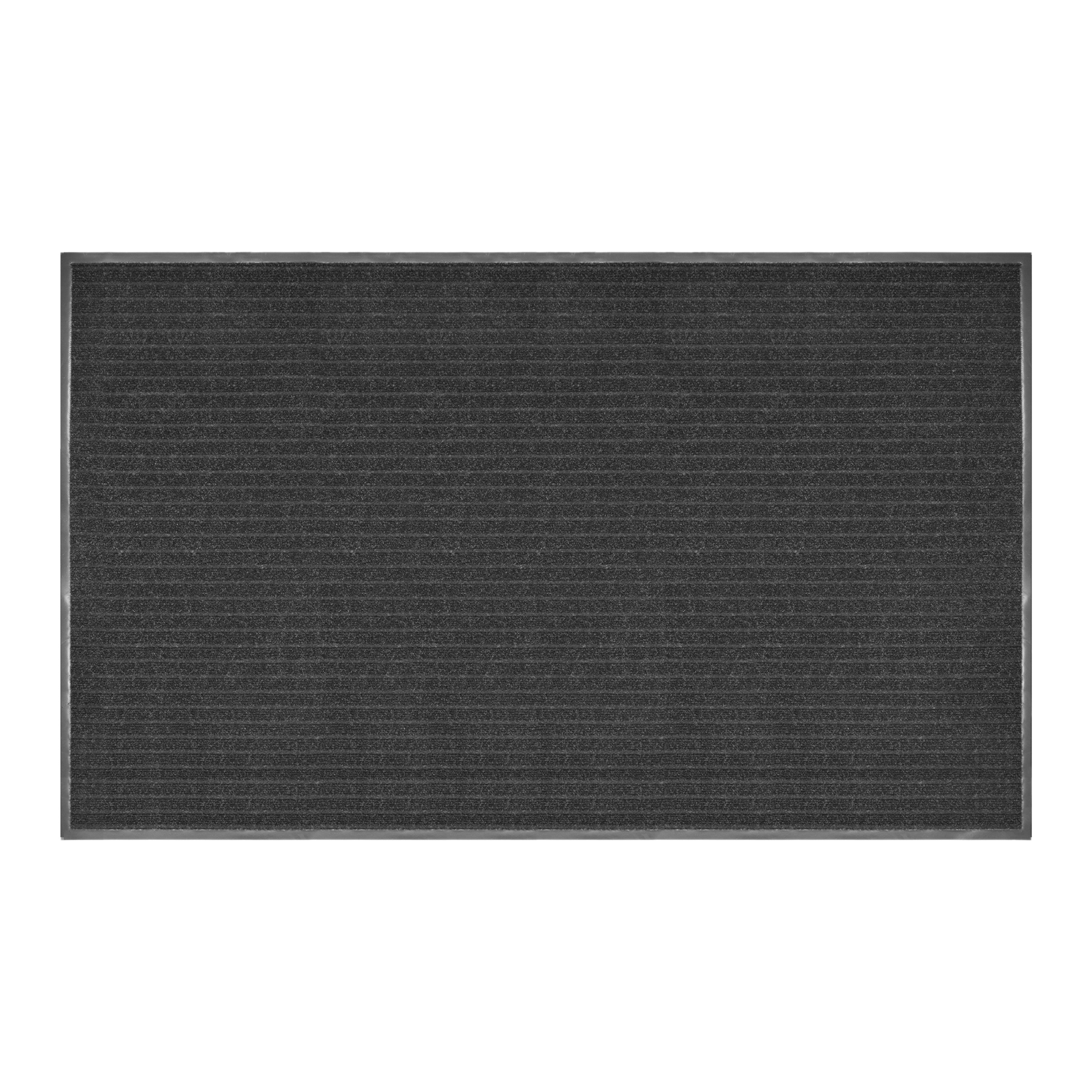 Atlas 5-Ribbed Needlepunch Commercial Floor Mat, 3 ft x 5 ft