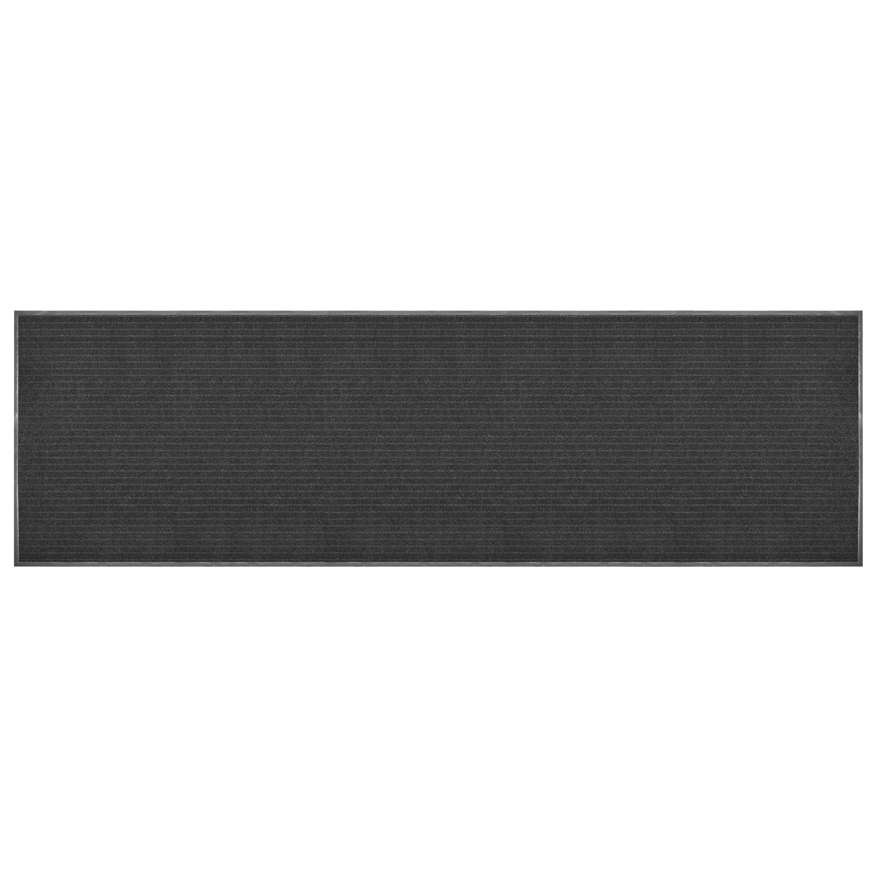 Atlas 5-Ribbed Needlepunch Commercial Floor Mat, 3 ft x 10 ft