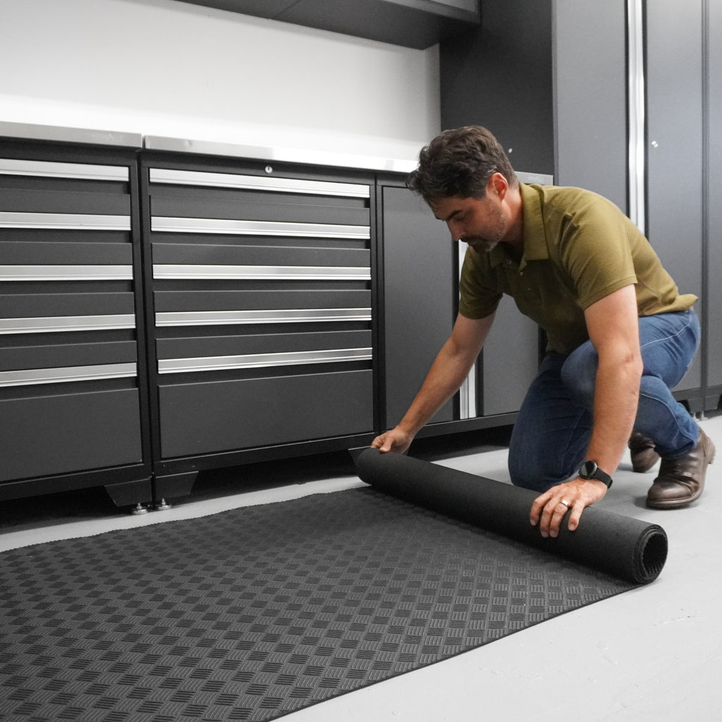 Deckplate 4mm Extruded Rubber Floor Mat 3 ft x 8 ft