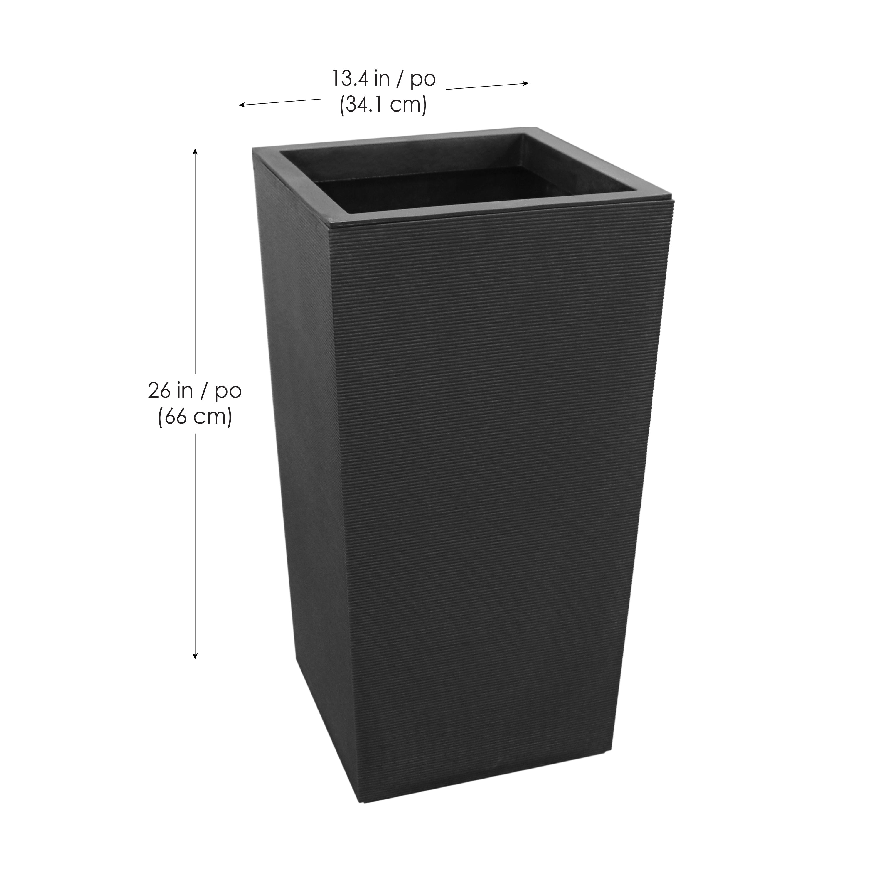 Horizon 13" W x 26" H Planter