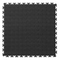 Black Utility Multi-Purpose Interlocking Tiles 18 inch x 18 inch, 12-pack