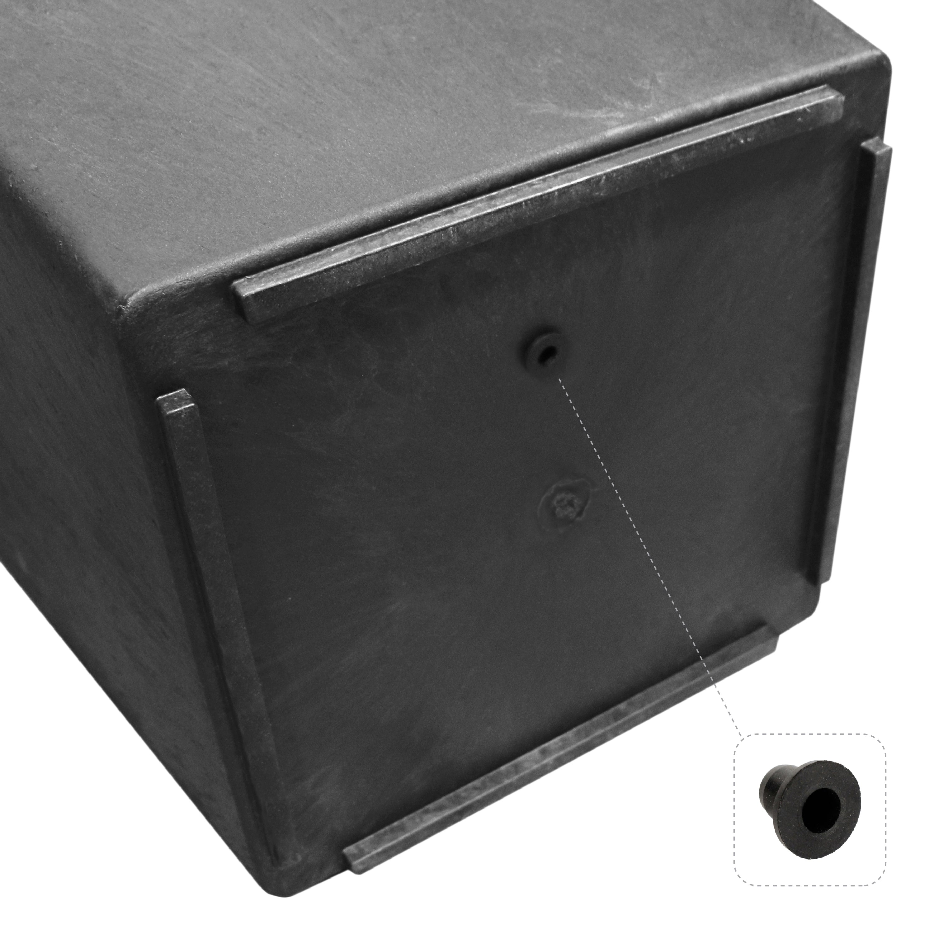 Sonata 18" W x 36" H Planter
